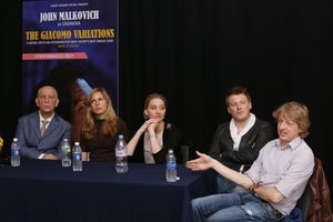 John Malkovich, Sophie Klussmann, Kirsten Blaise, Daniel Schmutzhard and Michael Sturminger @ BroadwayWorld John Malkovich, Sophie Klussmann, Kirsten Blaise, Daniel Schmutzhard and Michael Stur Photo