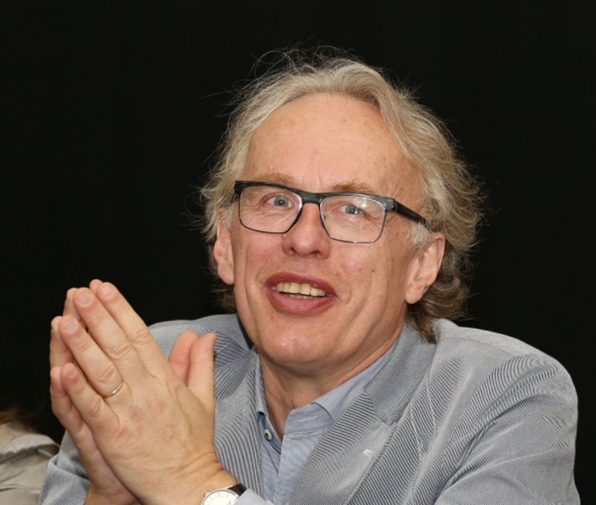 Conductor Martin Haselboeck at 