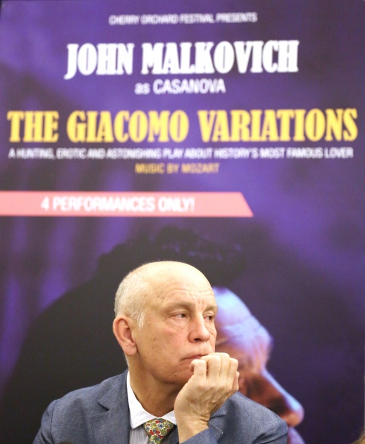 Photo Coverage: John Malkovich & Company Discuss THE GIACOMO VARIATIONS  Image