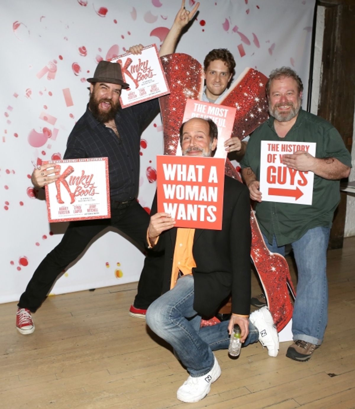 Eric Anderson, Andy Kelso, Marcus Neville and Eric Leviton  at 