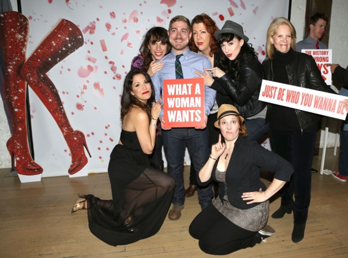 Caroline Bowman, Ellyn Marie Marsh, Brian Usifer, Jennifer Perry, Celina Carvajal, Daryl Roth & Tory Ross  at 