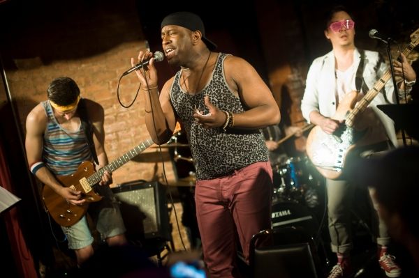 Photo Flash: Jason Gotay, Cortney Wolfson and More in ROCKERS ANONYMOUS: 80'S-TASTIC!  Image