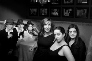 Comedy group Ã¢â‚¬Å“The Playboys,Ã¢â‚¬Â (L to R) Rachel Mason, Susa Photo
