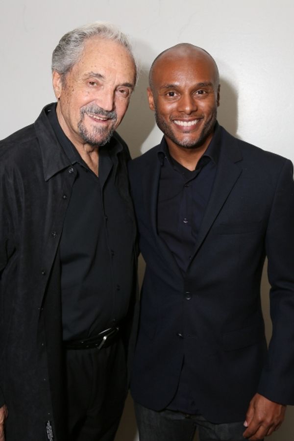 Cast member Hal Linden and actor Kenny Lattimore  Photo
