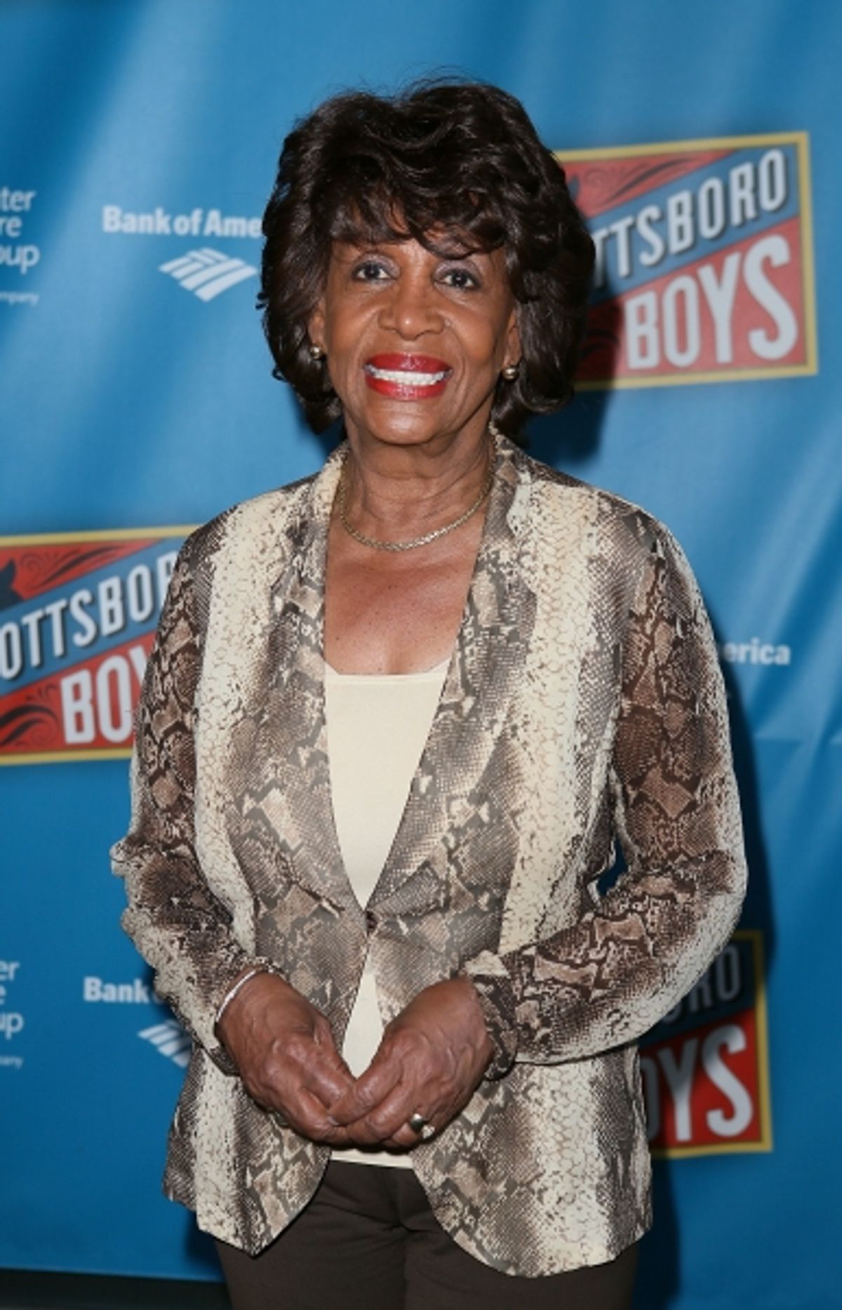 U.S. Congresswoman Maxine Waters  at 