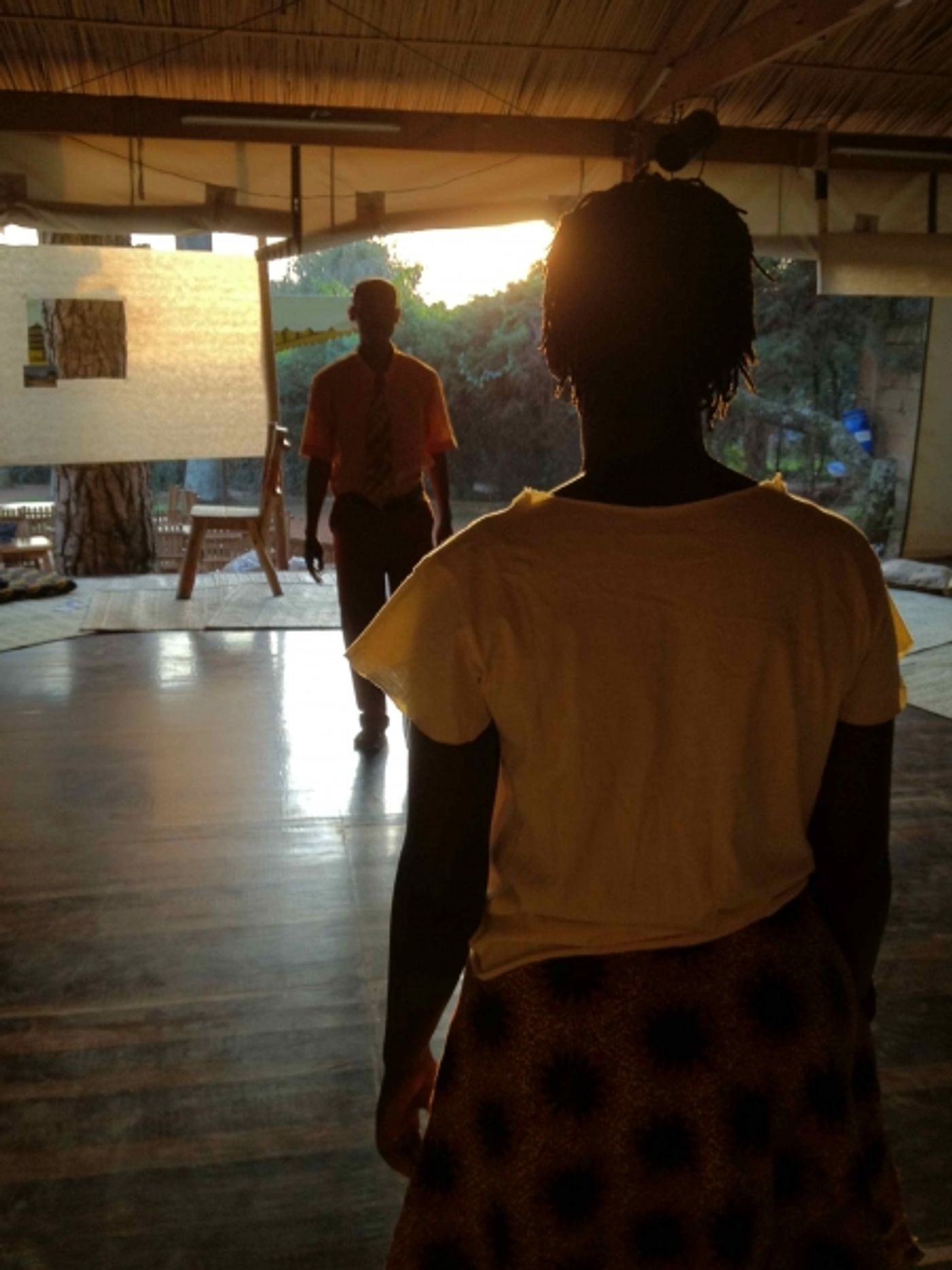 Photo Flash: In Rehearsal with Deborah Asiimwe's COOKING OIL Image
