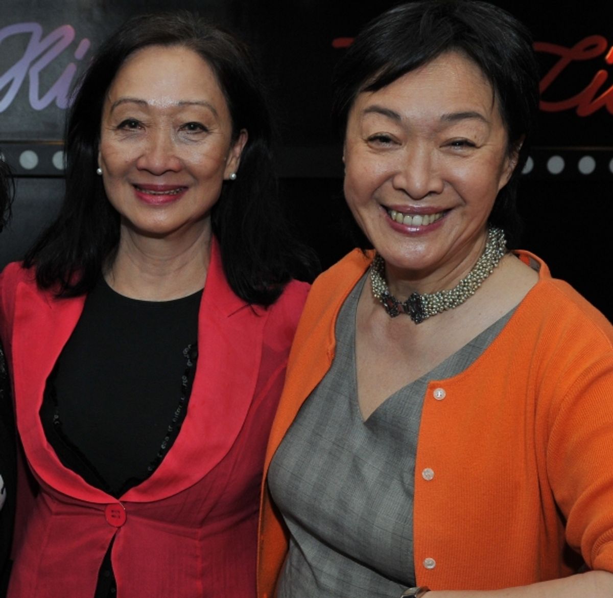 Tina Chen and Tisa Chang at 