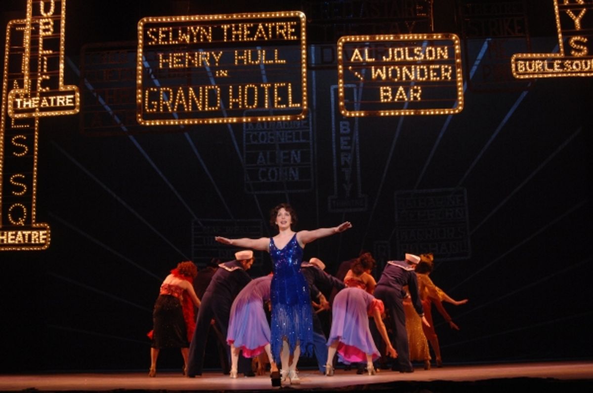 Ephie Aardema as Peggy Sawyer and the Cast of Pittsburgh CLO''s 42nd Street at 