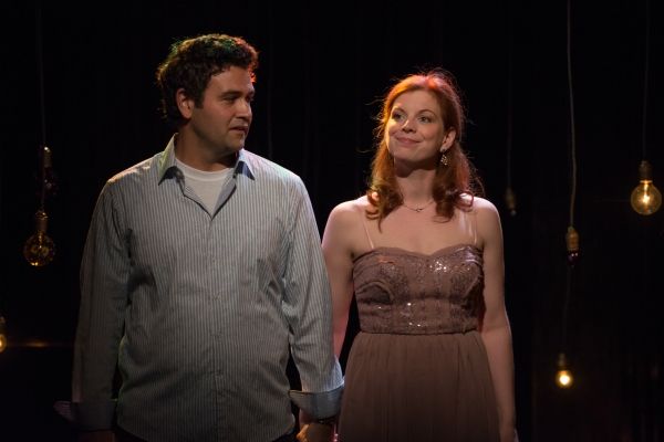 Frank (Brian King) and Marnie (Darci Nalepa) in The Drunken City  Photo
