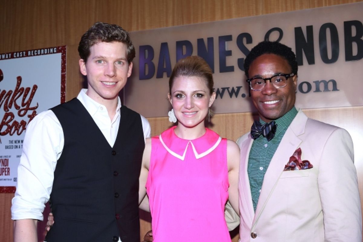 Stark Sands, Annaleigh Ashford, Billy Porter at 