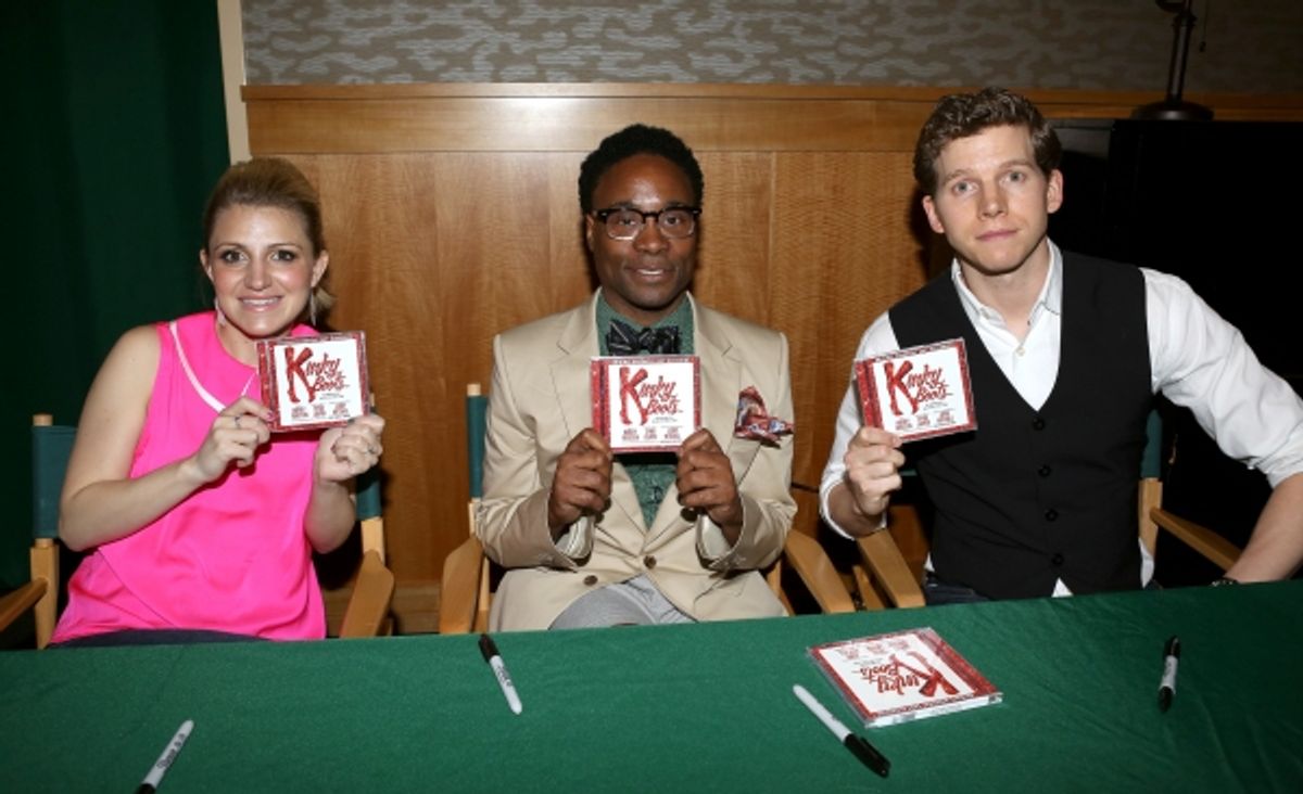 Annaleigh Ashford, Billy Porter, Stark Sands  at 