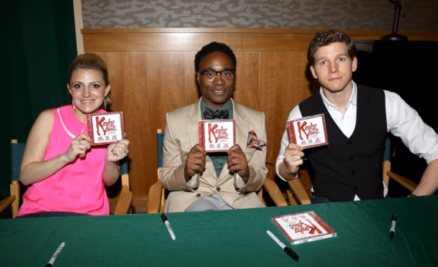 Photo Coverage: Annaleigh Ashford, Billy Porter and Stark Sands at KINKY BOOTS' Barnes & Noble CD Signing! Image