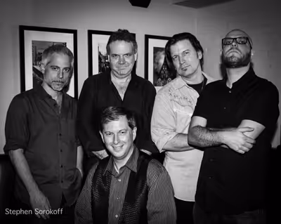 Sean Harkness, Music Director, Ted Kooshian, Skip Ward, Rob Mitzner, Stephen Hanks Photo