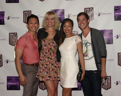 JC Layag, Kaitlin McCoy, Bety Le, and Patrick Loyd
 Photo
