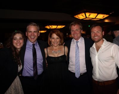 Tessa Grady, Robert J. Townsend, Bets Malone, Tom McCoy, and Keith A. Bearden
 Photo