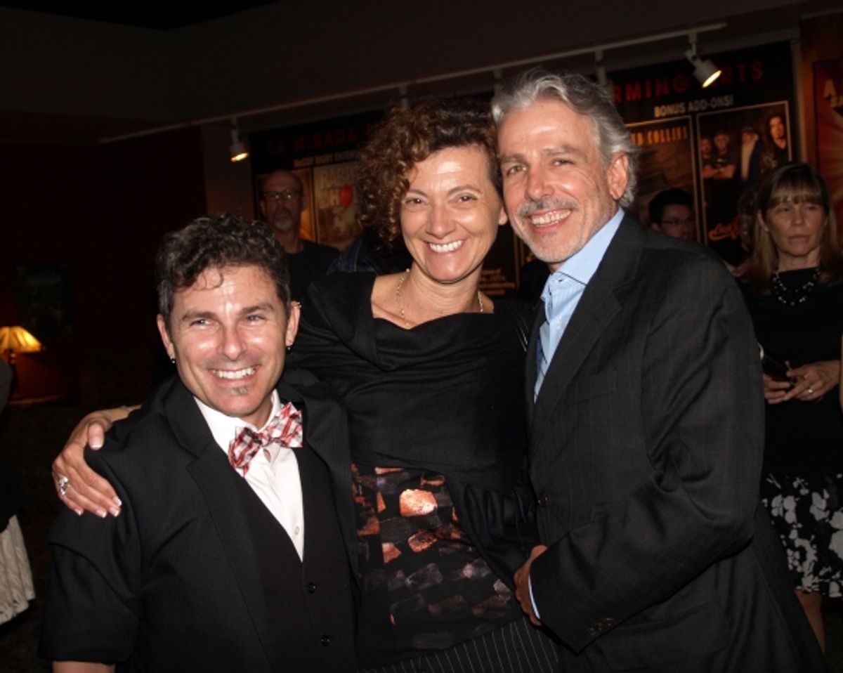 Nick DeGruccio, Michael Arabian, and friend
 at 