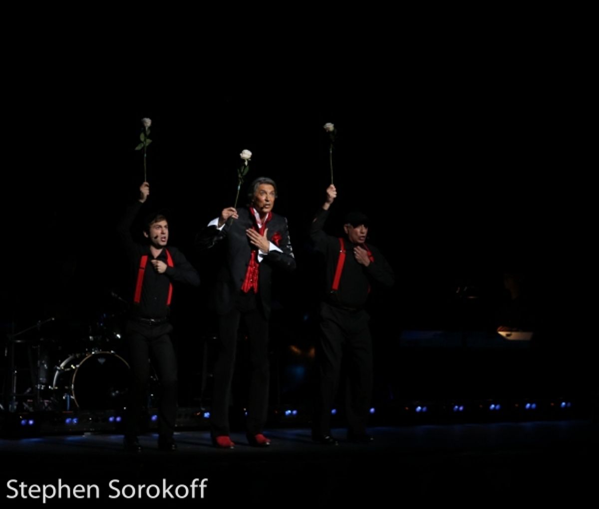 Hal Shane, Tommy Tune, Michael Fatica at 