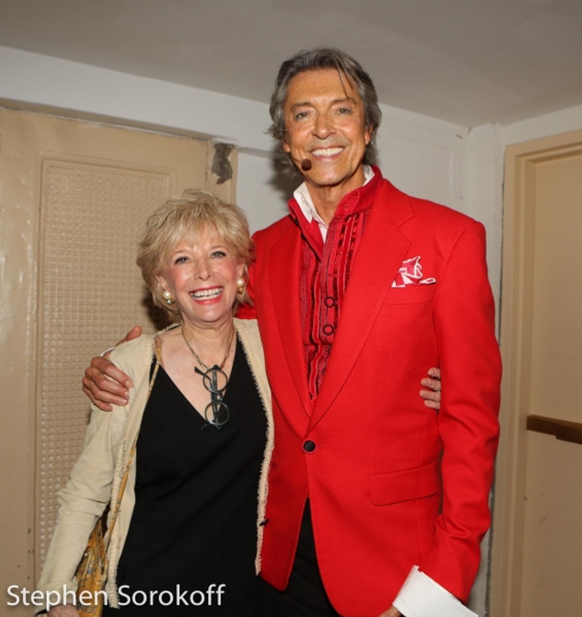 Leslie Stahl & Tommy Tune at 