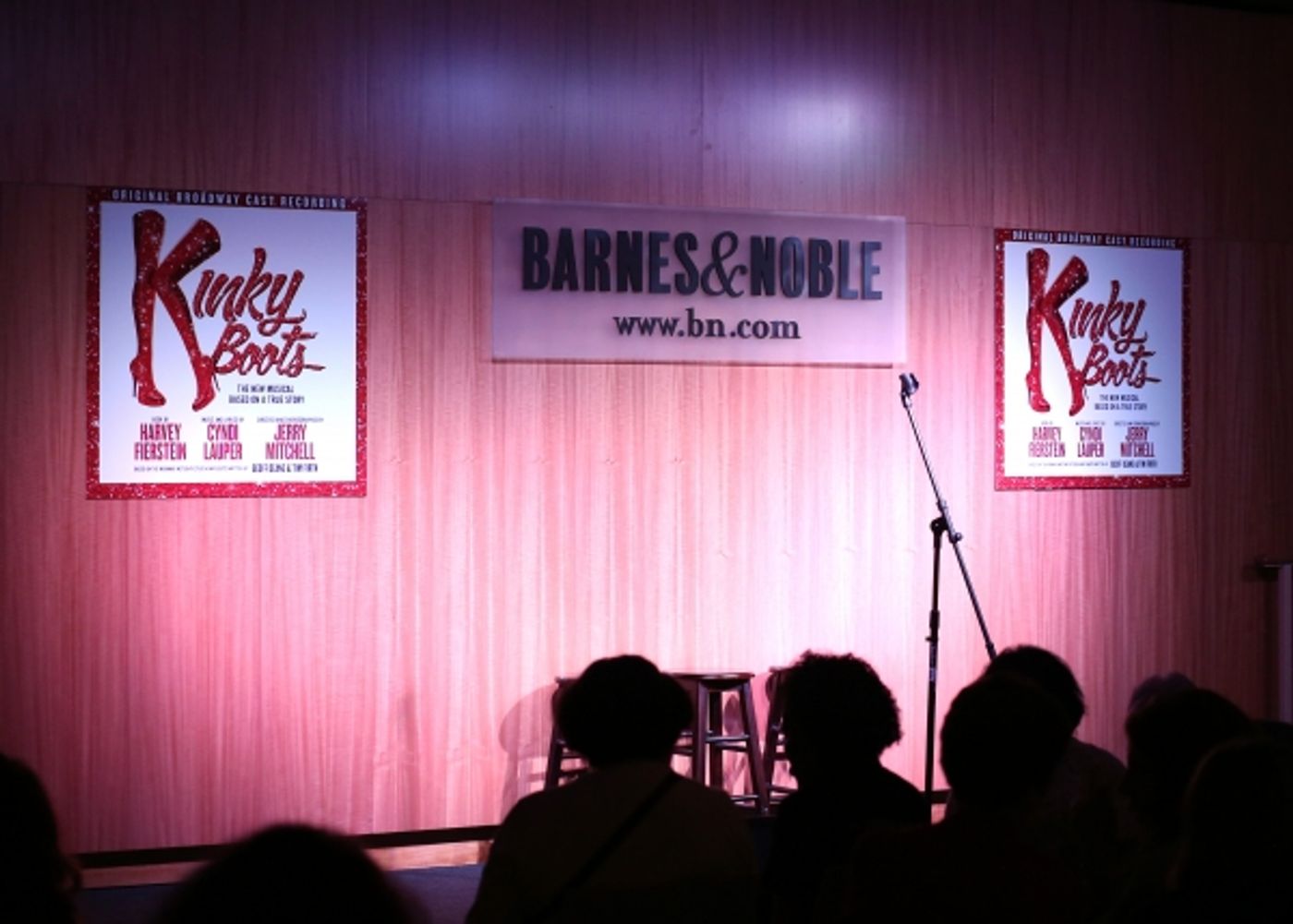 Photo Coverage: KINKY BOOTS' Annaleigh Ashford, Billy Porter and Stark Sands Perform at Barnes & Noble CD Signing!  Image