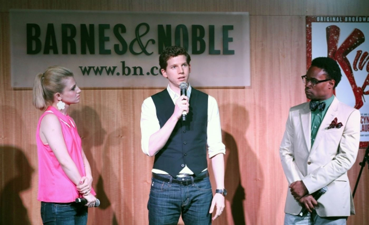 Photo Coverage: KINKY BOOTS' Annaleigh Ashford, Billy Porter and Stark Sands Perform at Barnes & Noble CD Signing!  Image
