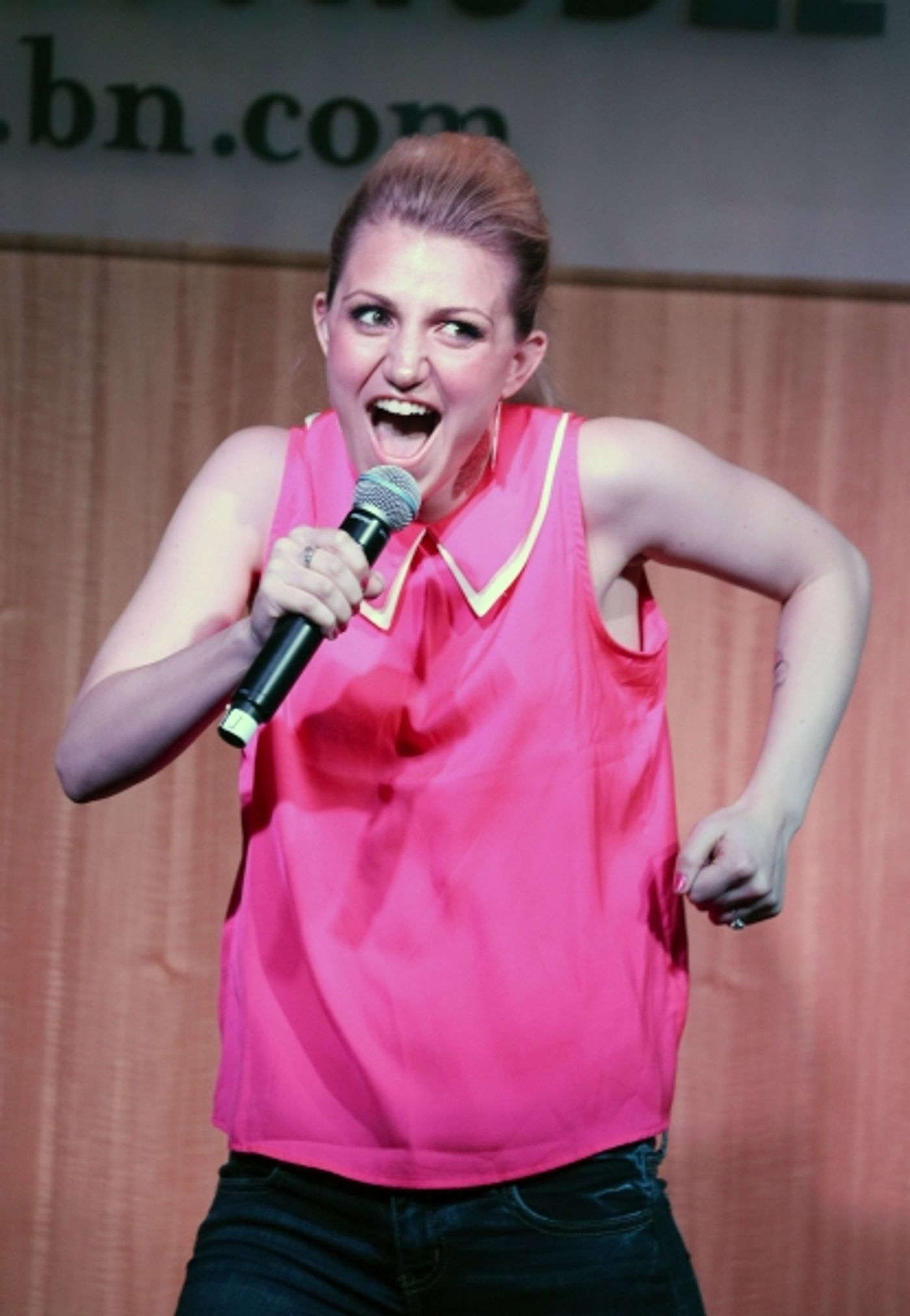 Photo Coverage: KINKY BOOTS' Annaleigh Ashford, Billy Porter and Stark Sands Perform at Barnes & Noble CD Signing!  Image