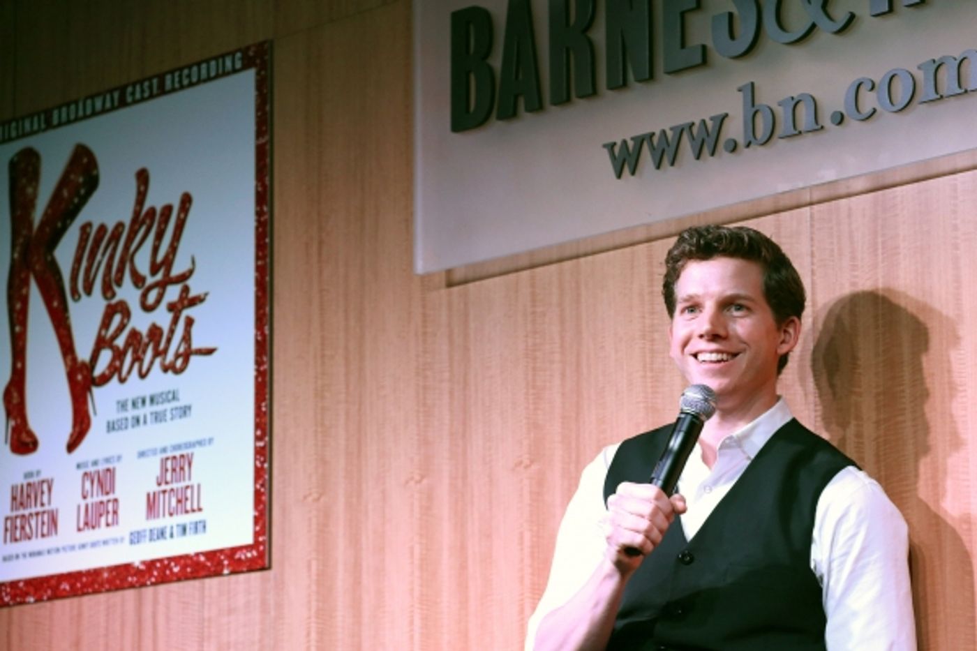 Photo Coverage: KINKY BOOTS' Annaleigh Ashford, Billy Porter and Stark Sands Perform at Barnes & Noble CD Signing!  Image