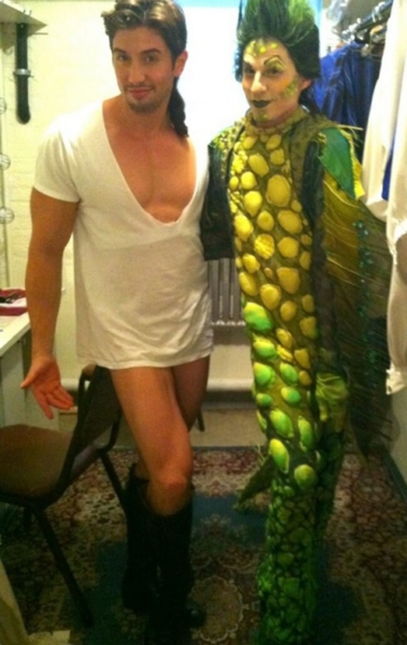 Photo Flash: Saturday Intermission Pics, June 1, Part 2 - THE LITTLE MERMAID, WICKED, LUCKY GUY and More!  Image