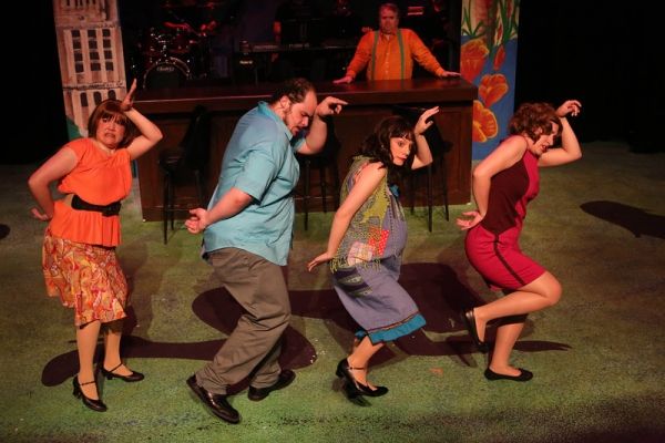 Kimi Short as One True Love, Zachary Allen Farmer as Charles Bukowski, Chrissy Young  Photo