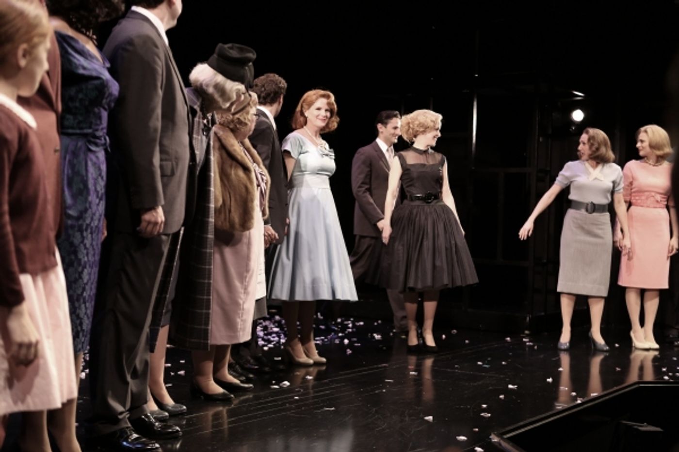 Photo Coverage: FAR FROM HEAVEN Opens at Playwrights Horizons- The Curtain Call! Image