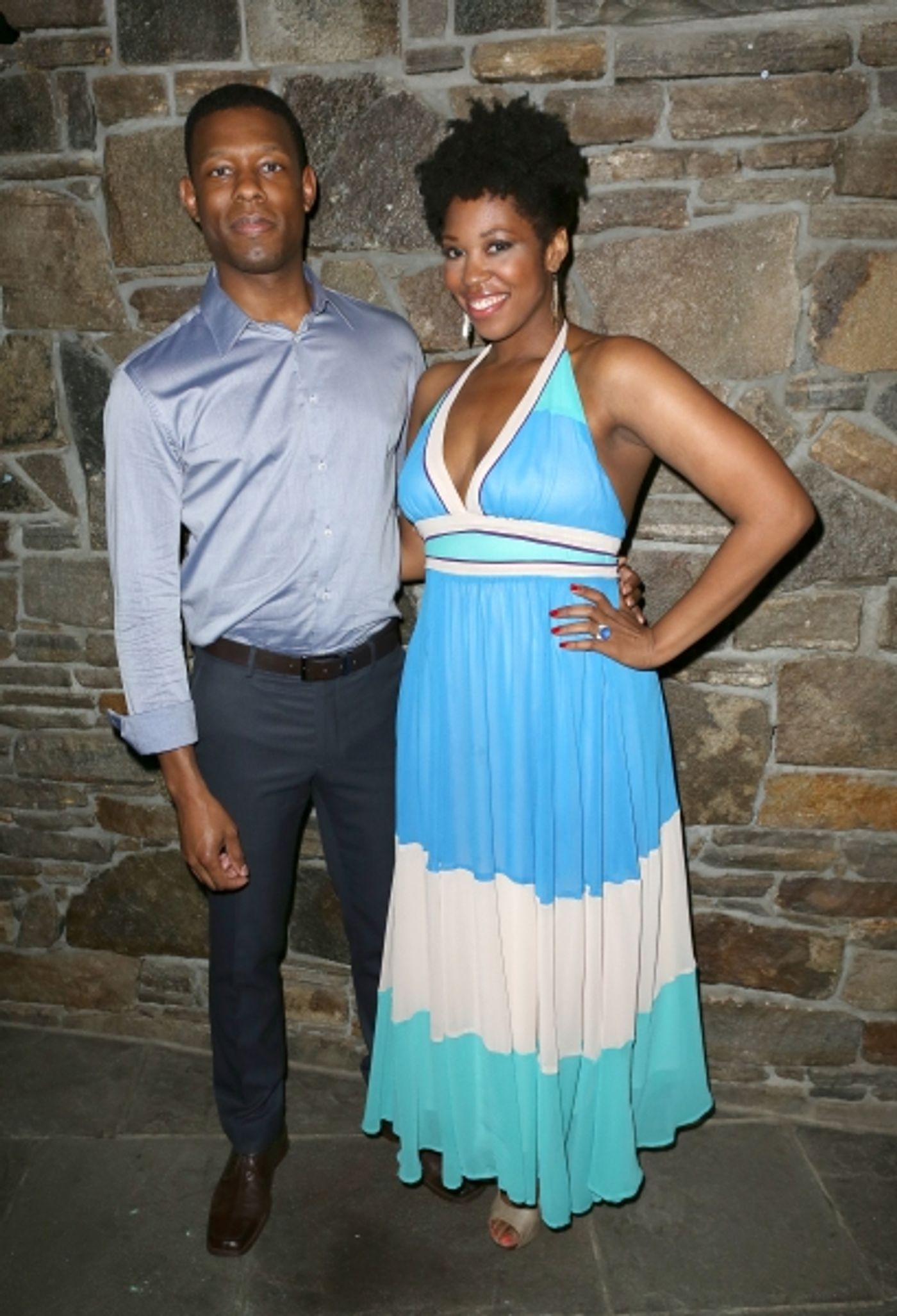 Photo Coverage: FAR FROM HEAVEN's O'Hara & Pasquale Celebrate Opening Night! Image
