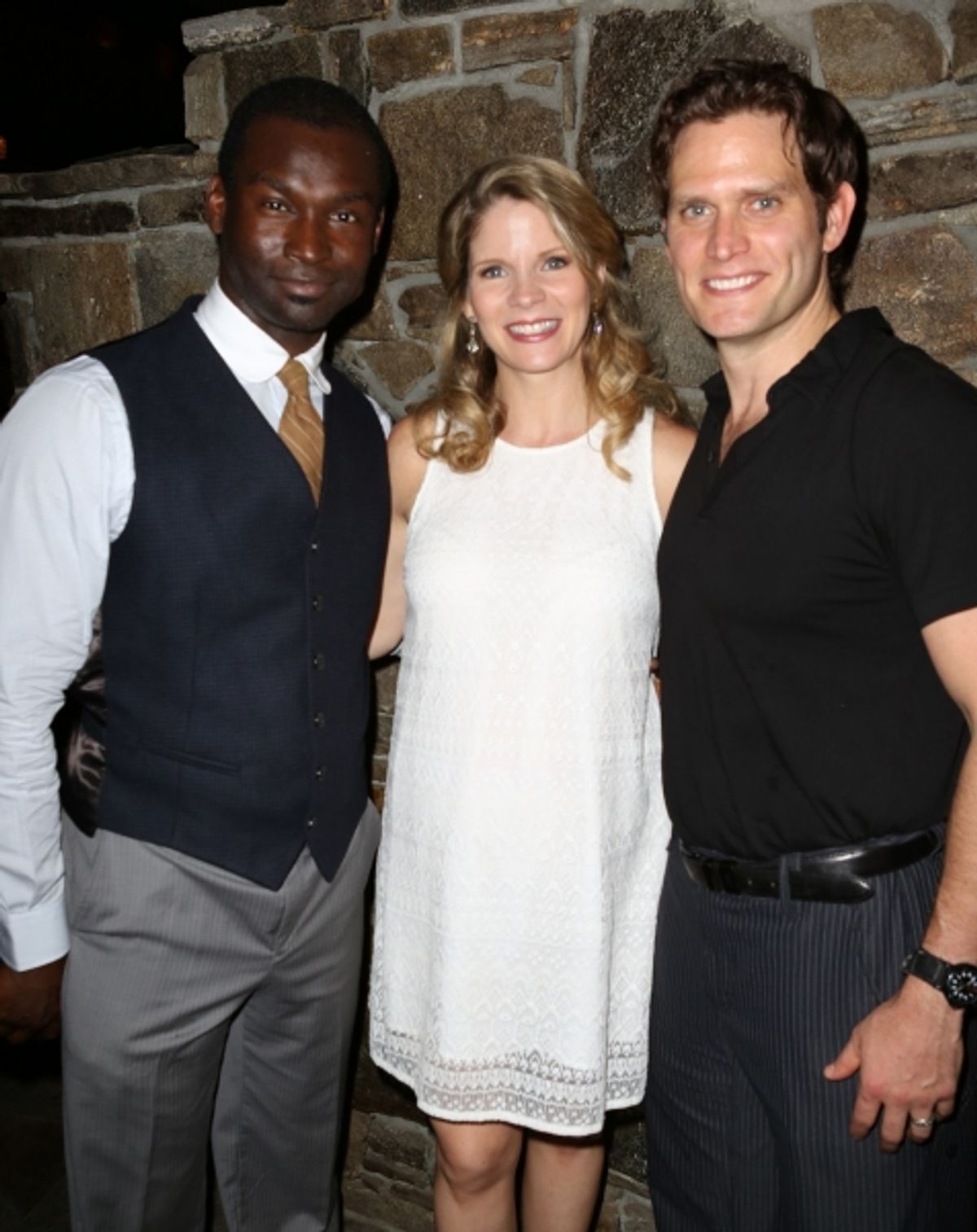 Isaiah Johnson, Kelli O''Hara, Steven Pasquale  at 