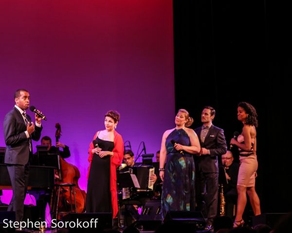 Daniel Breaker, Christine Andreas, Britney Coleman, Max von Essen, Heather Jane Rolff Photo