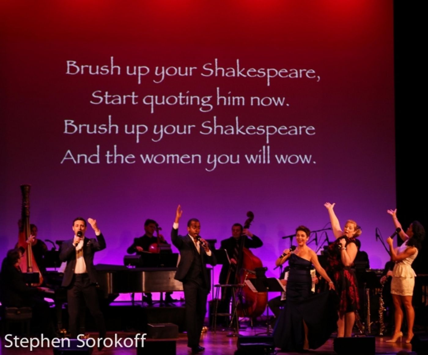 Photo Coverage: Daniel Breaker, Max von Essen & More in BRUSH UP YOUR SHAKESPEARE!  Image
