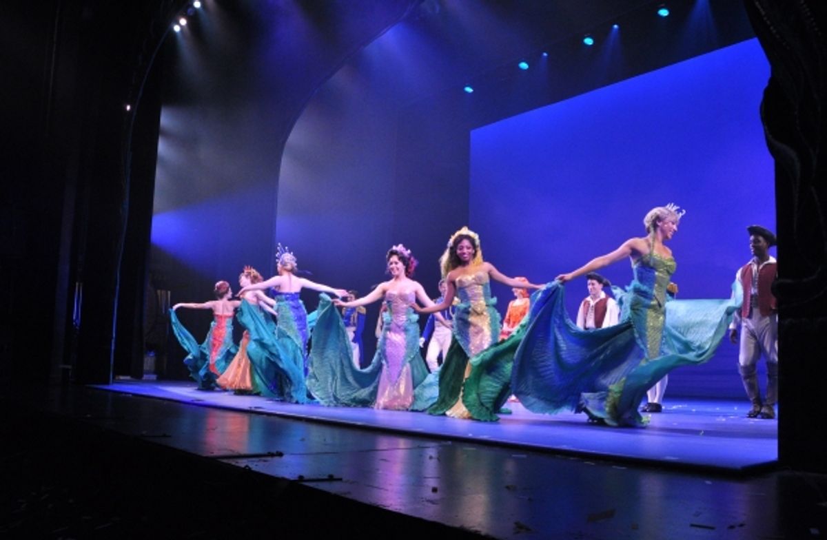 The Mersisters-Kristine Bennett, Nicole Javanna Johnson, Lisa Karlin, Morgan Kirner, Erica Mansfield and Jessica Wockenfuss at 