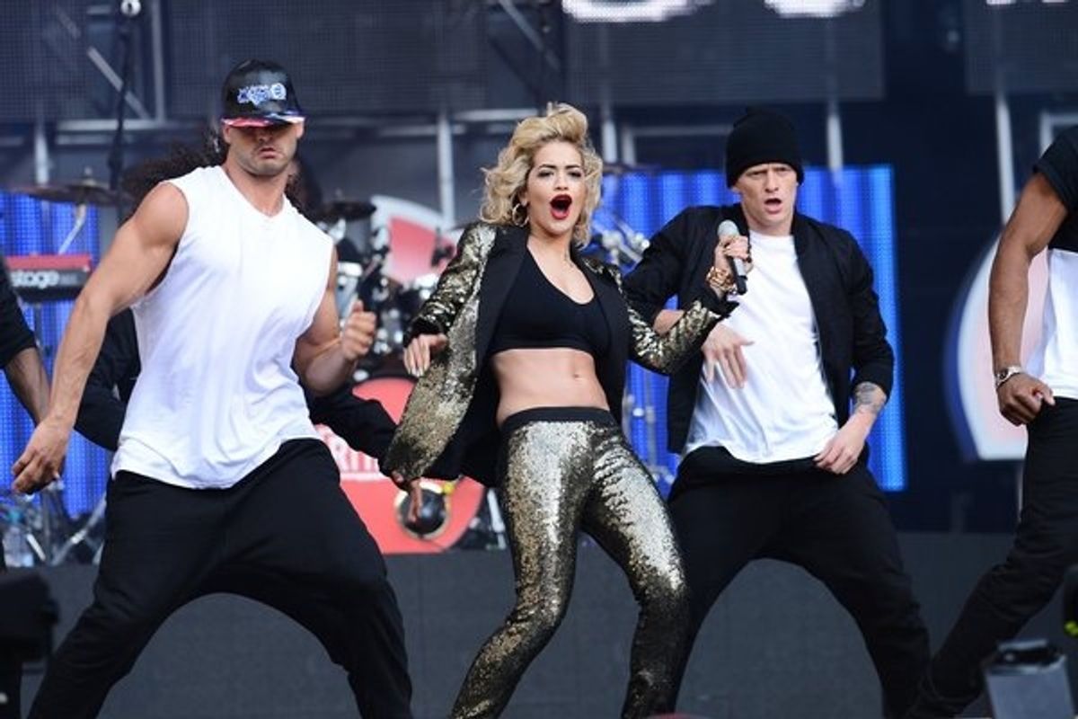 THE WOMEN''S CONCERT FOR CHANGE: LIVE FROM LONDON --  ''Chime For Change: The Sound Of Change Live'' Concert at Twickenham Stadium on June 1, 2013 in London, England -- Pictured:Singer Rita Ora performs on stage -- (Photo by Ian Gavan/Getty Images for Guc at 