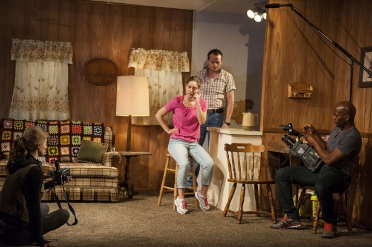 Jessica Cummings, Zoe Perry, Luke Robertson and Andrew Stewart-Jones at 