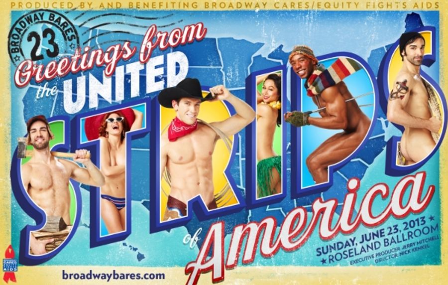 Photo Flash: Posters Revealed for BROADWAY BARES 23: UNITED STRIPS OF AMERICA! Image