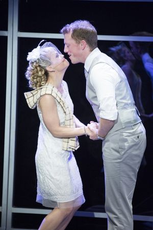 Amy (Erin Weaver; left) works up the nerve to marry Paul (Paul Scanlan; right) @ BroadwayWorld Amy (Erin Weaver; left) works up the nerve to marry Paul (Paul Scanlan; right) Photo