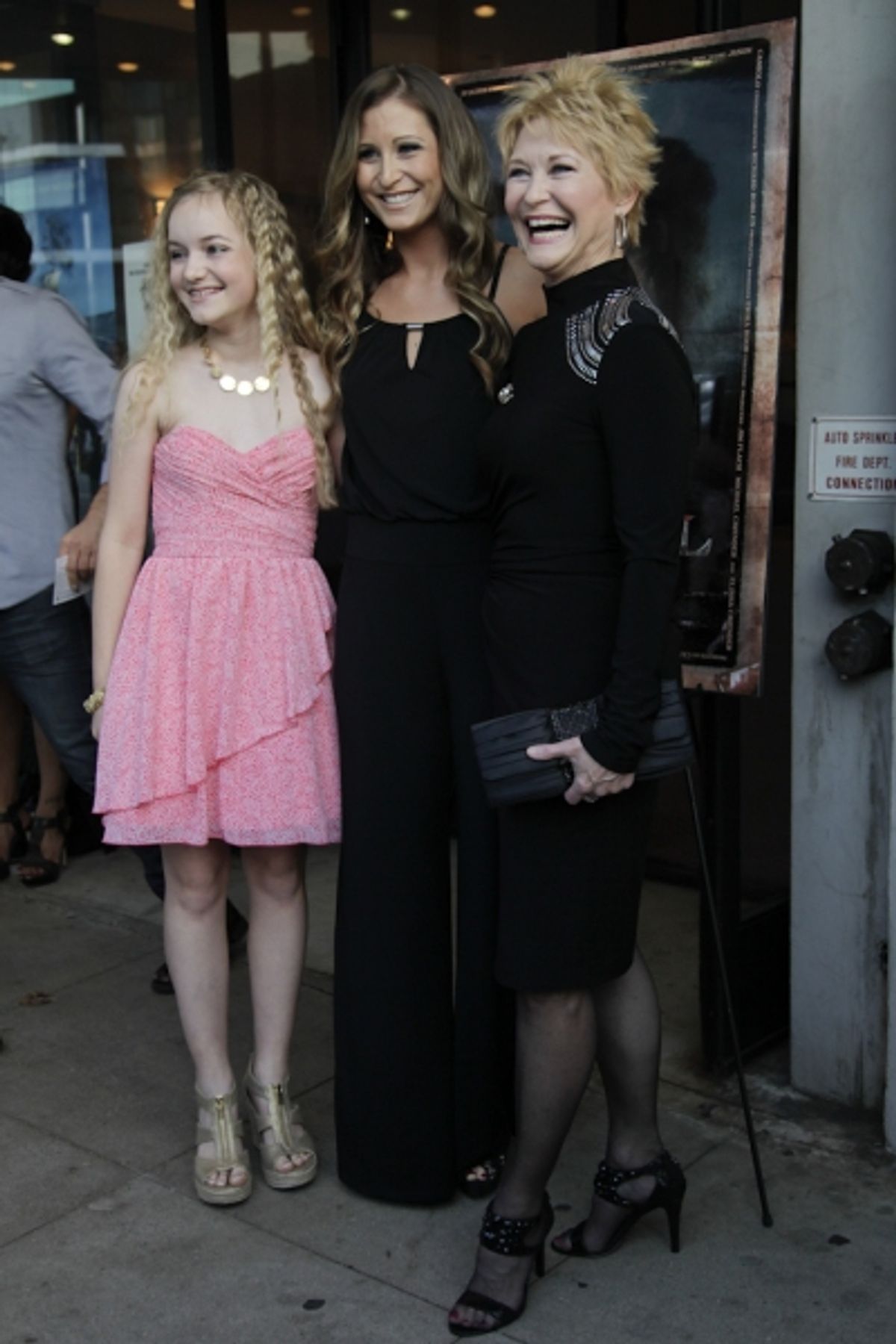 Olivia Cavender, Gabrielle Stone and Dee Wallace at 