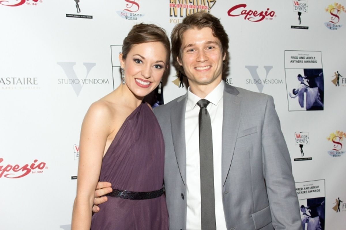 Laura Osnes, Andy Mills at 