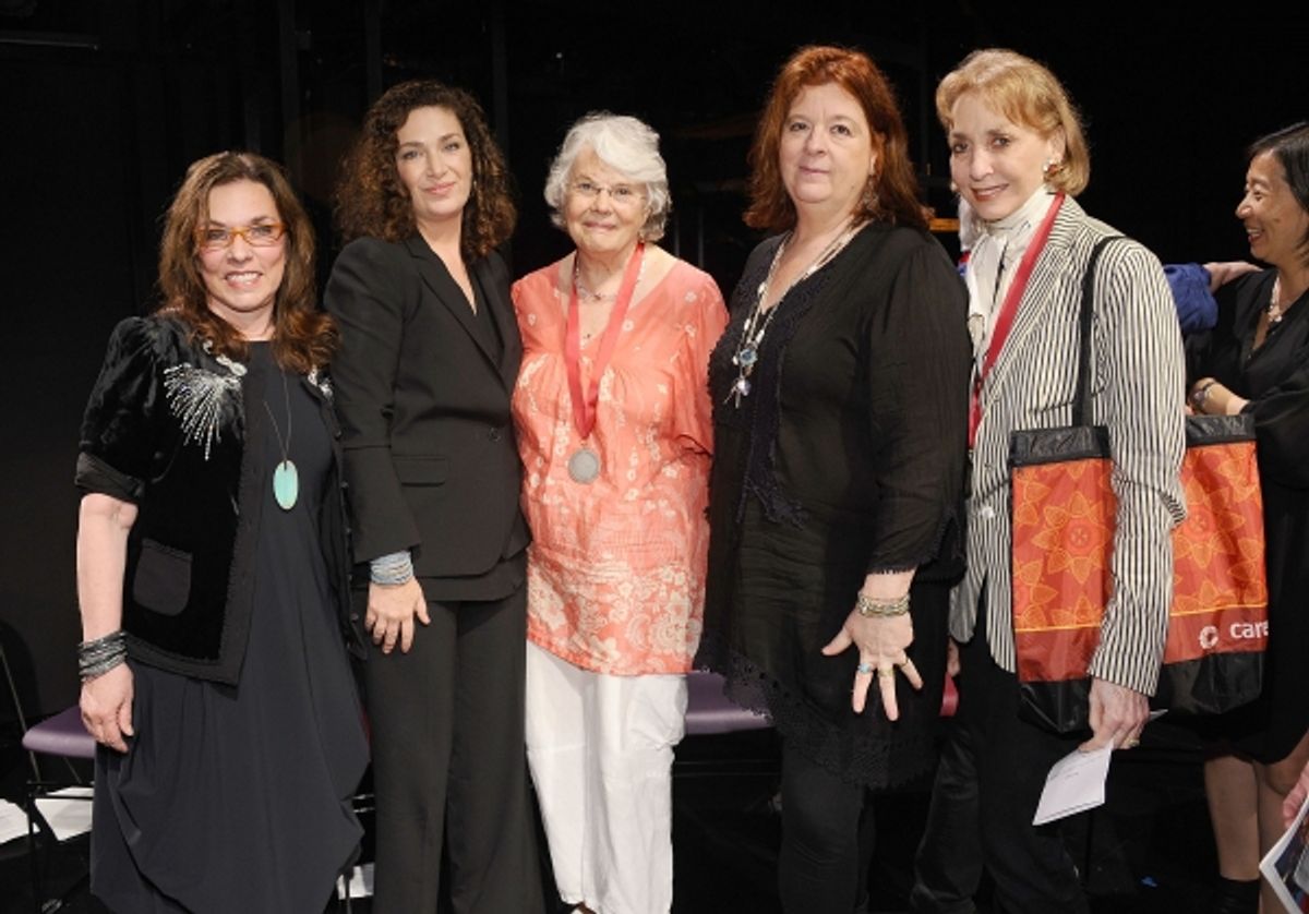 Marsha Norman, Julia Jordan, Lois Smith, Theresa Rebeck, Mimi Kilgore at 