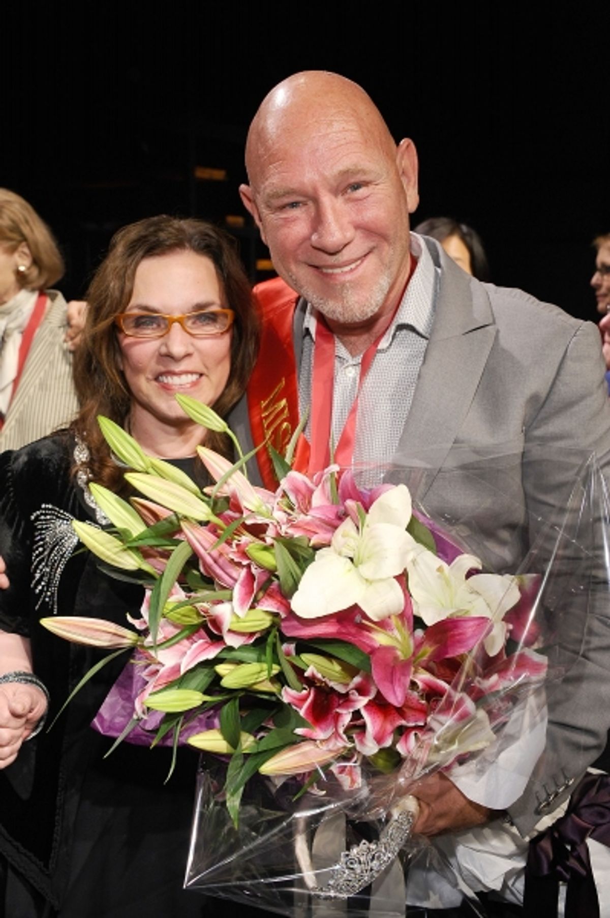 Marsha Norman, Gary Garrison at 