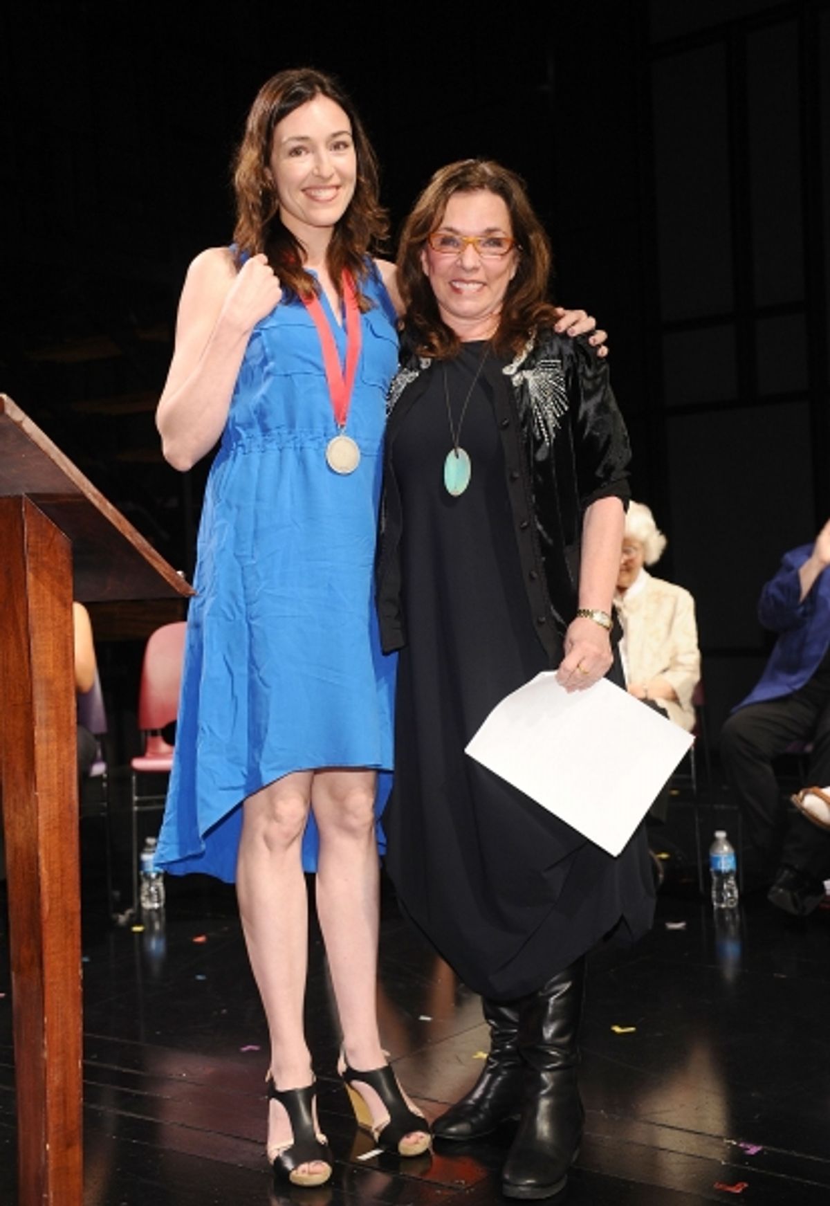 Laura Marks, Marsha Norman at 