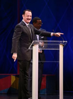 Tom Hanks, Courtney B. Vance @ BroadwayWorld Tom Hanks, Courtney B. Vance Photo