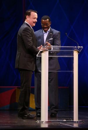 Tom Hanks, Courtney B. Vance @ BroadwayWorld Tom Hanks, Courtney B. Vance Photo