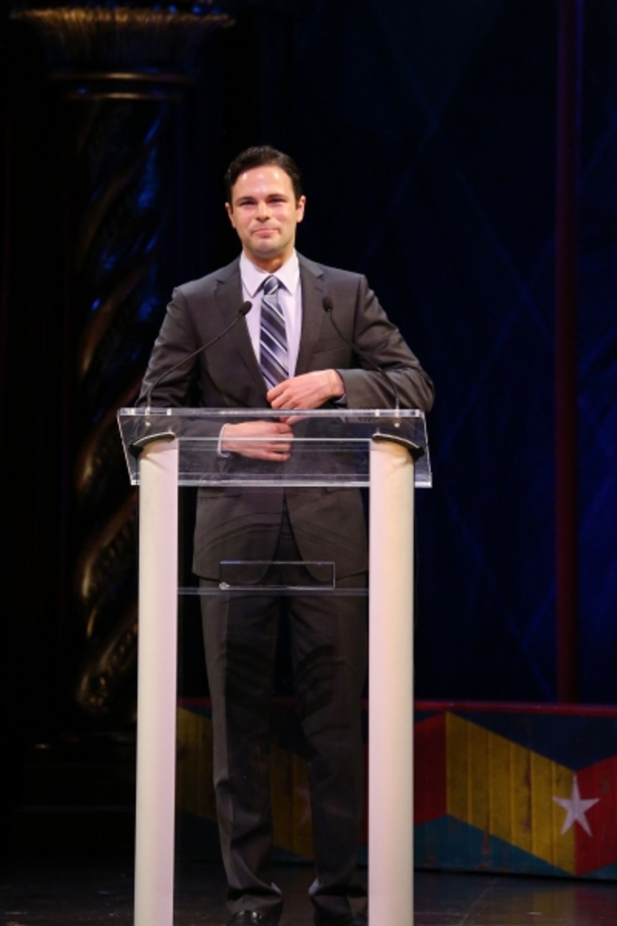 Jonny Orsini at Inside the 69th Annual Theatre World Awards- Part 1