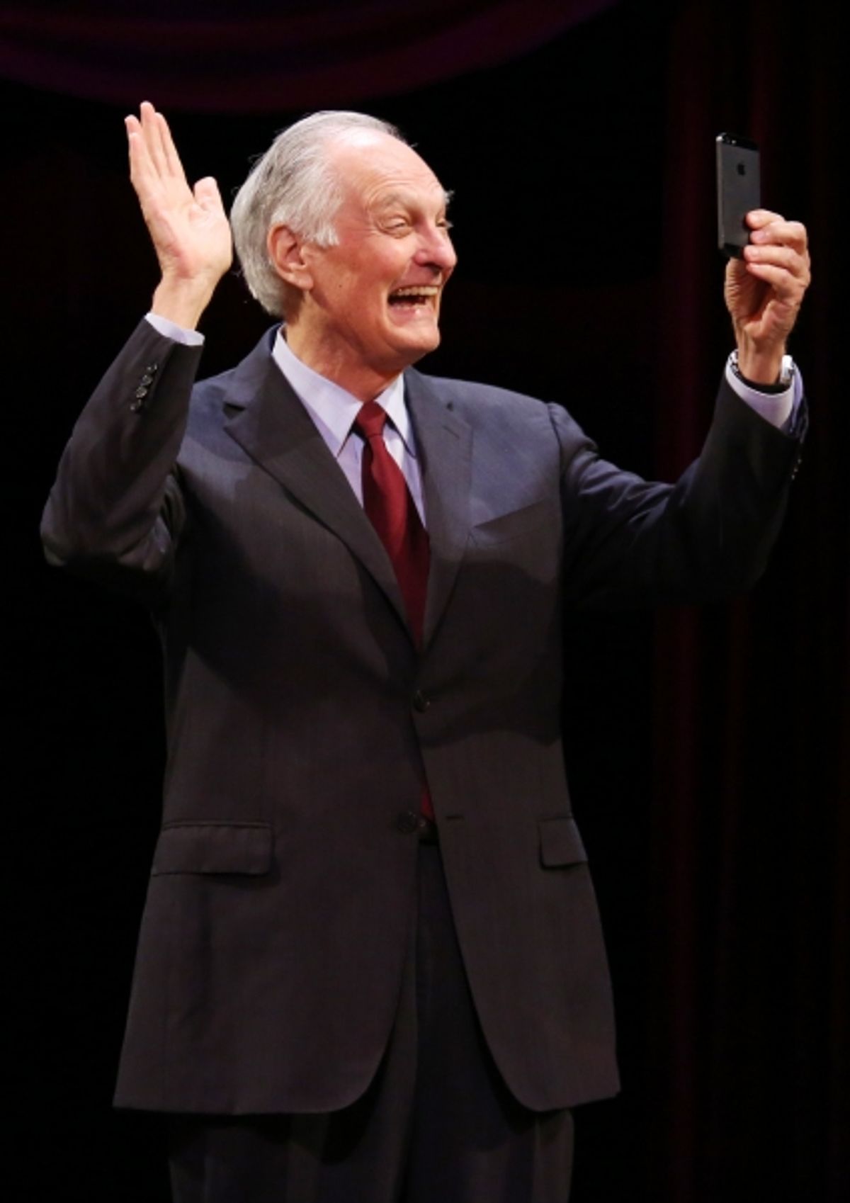 Alan Alda  at 