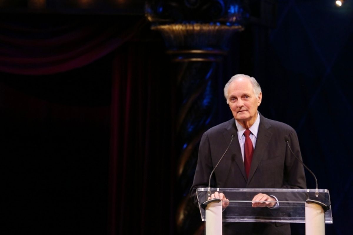 Alan Alda  at 