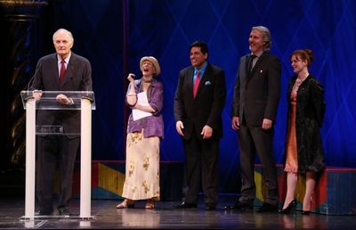 Alan Alda, Patricia Elliott, Dale Badway, Corey Brunish, Brisa Trinchero  Photo