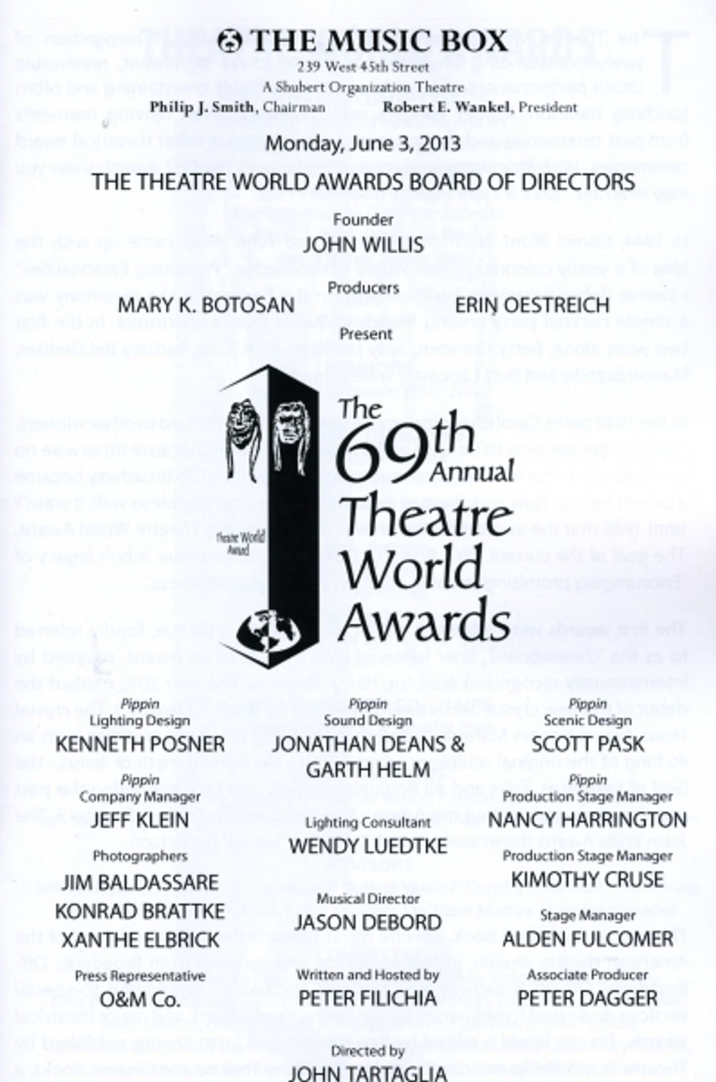Photo Coverage: Inside the 69th Annual Theatre World Awards- Part 1  Image
